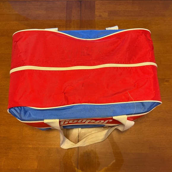 Cooper Hockey Bag VTG NHL Montreal Canadiens Winnipeg Jets Made In Canada - Picture 5 of 9